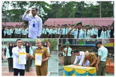Kepala BNNK Lamsel AKBP Rahmad Sosialisasi Bersih Narkoba ke Sekolah