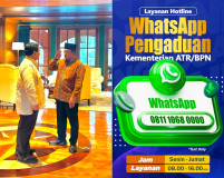 Rakyat Indonesia, Ini Hotline Pengaduan Kementerian ATR/BPN: 081110680000