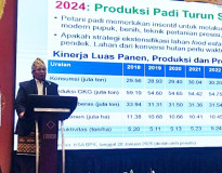 Prof. Bustanul Arifin Kupas Pertanian di Depan Pj Gubernur Samsudin