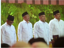 Gubernur Muda Terpilih Lampung Pimpin Pembacaan Pancasila di HUT ke-17 Gerindra