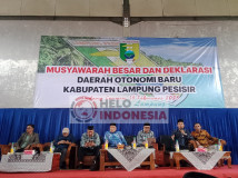 Masyarakat 5 Kecamatan Deklarasi DOB Kabupaten Lampung Pesisir