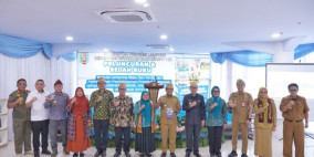 Pj. Gubernur Samsudin Buka Peluncuran dan Bedah Buku “Menuju Lampung Maju dan Terdepan”