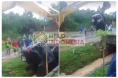 Wanita Tewas Bersama Mobilnya Terseret Arus Banjir di Campang