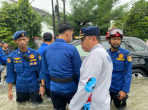 Banjir Besar 23 Titik Genangi 1.524 Rumah di Bandarlampung
