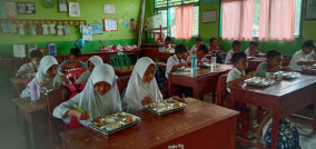 Program Makan Bergizi Gratis di Mesuji Dimulai