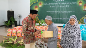 Tarhib Ramadhan PTPN I Reg.7 Bersama IKBI Bagikan 400 Paket Sembako