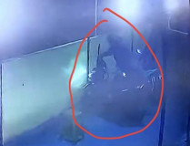 Maling Motor Terekam CCTV di RM Sambel Seruit Bu Lin Sukarame