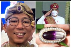 Pakai Bungur, Iyay Mirza Diserahkan Pepadun ke Saibatin Masuk Mahan Agung