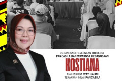 Wakil Ketua I DPRD Lampung Kostiana Ajak Masyarakat Terapkan Nilai Pancasila