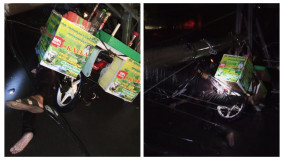 Tiang Listrik Roboh Saat Hujan Lebat Menelan Korba Jiwa