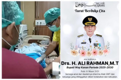 Terjawab, Bupati Waykanan Ali Rahman Meninggal Serangan Jantung