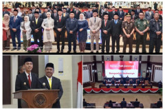 Ketua DPRD OKI Farid Hadi Sasongko Pimpin Paripurna Pidato Bupati Dan Wakil Bupati OKI Maju Bersama