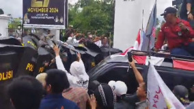 KPU Pesawaran Akan Lanjutkan Aspirasi AMPP ke KPU Lampung dan KPU RI