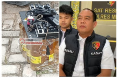 Bengkel Milik Cabup Mesuji Digerebek Polres Timbun 3000 Botol MinyaKita