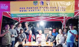 Kompak Komunikasi dan Koordinasi, Suasana Ngobras di Pos Pantau Ramadan Kartini Raya Adem dan Tenang