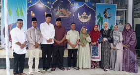 Usai Salat Id, Bupati dan Wakil Bupati Mesuji Gelar Open House