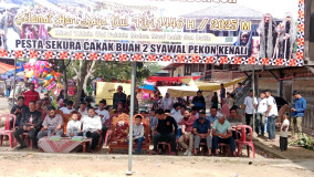 Wabup Lambar: Merayakan Keberagaman dan Keharmonisan di Lampung Barat Melalui Sekura Cakak Buah