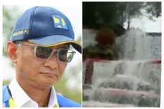 Air Terjun Lungsir Viral Sambut Menteri PU Dody Cek Drainase Balam
