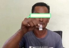 Warga Lampung Timur Pamer Sabu Lewat Medsos