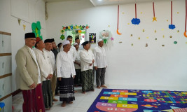 Pengurus Masjid Al Qodar Sendangmulyo Halalbihalal, Dua Gedung Kelas TK Diresmikan