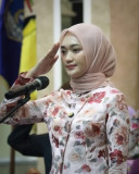 Meski Diguyur Hujan, Semangat Kartini Warnai Peringatan Hari Kartini Tingkat Provinsi Lampung