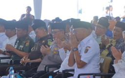 Kapolda Hadiri Halal Bihalal Bersama Gubernur Lampung dan Forkopimda 