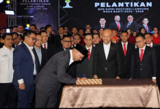 HIPMI Lampung Dilantik, Gubernur Mirza Titip Pesan Indonesia Emas