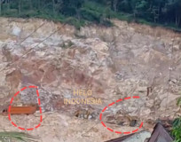 Tambang Batu Penyebab Banjir Jalan Terus Walau Baru Disegel DLH-Polda