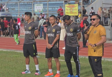 Coacing Clinic Bersama Pemain Timnas, Bhayangkara FC Mulai Bina Talenta Muda Lampung