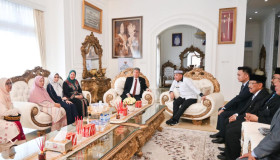 Bahas Kerja Sama Pendidikan, Duta Besar Palestina Kunjungi Pesawaran