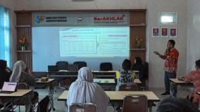 BPS Pesawaran Gelar Pembinaan Statistik Sektoral Tingkatkan Kualitas Data Daerah