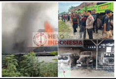 Gara-Gara Beras Bansos, 1 Tewas dan Rumah Kepala Kampung Dibakar Massa