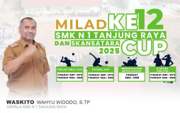 Milad Ke-12,SMKN 1 Tanjung Raya Gelar Berbagai Perlombaan
