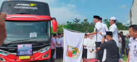 Pemkab Tubaba dan Kemenag Lepas 146 CJH Kloter 48