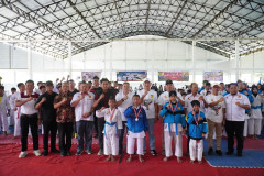Jaring Atlet Muda Berprestasi, Pemkab dan Koni Tubaba Gelar Turnamen Karate