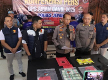 Beraksi di Lokasi Pengajian, Pengedar Uang Palsu Diciduk Polres Jepara