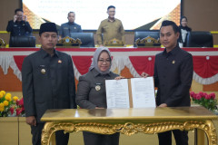 DPRD Kabupaten Mesuji Gelar Paripurna Persetujuan Bersama Nota Kesepakatan RPJMD 2025-2029