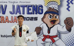Yardan, Petarung Derajat USM Raih Perak di Pomprov Jateng 2025