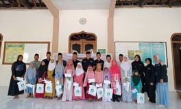 Berbagi Kebahagiaan, UPZ MAJT Santuni 100 Anak Yatim dan Beri Modal untuk PKL Binaan