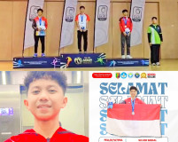 Fellix Baitul Jannah Lampung Duta RI Sabet Perak Asian Roller Skating Championship 2025