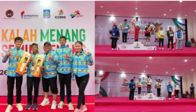 Biaya Sendiri, Atlet Muda Persembahkan Medali Emas buat Lampung