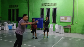 Meriahkan HUT Ke-80 RI, Kapolres Mesuji Buka Turnamen Bulu Tangkis