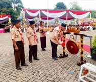 Apel Besar Hari Pramuka ke-64, Kwarda Lampung Dorong SDM Unggul