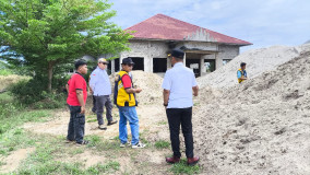 Pemkab Mesuji Pastikan Kualitas Material, PUPR Kawal Pembangunan Jalan