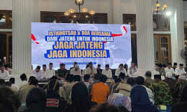 Wagub Jateng Sebut Gejolak sebagai Musibah, Ajak Masyarakat Banyak Istighfar