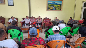 Ajak Ciptakan Kamtibmas, Kapolres Pesawaran Sambangi Kantor FMPB