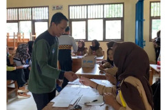 KPU Bisa Belajar dengan OSIS SMKN 1 Gunungagung, Pemilihan Hemat dan Canggih