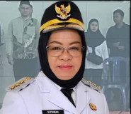 Bupati Elfianah Buktikan Kinerjanya,Jalan di Kecamatan RJU 2025 Dicor dan Mulus