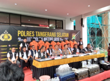 Polisi Tangsel Bongkar Pabrik Tembakau Sintetis Rumahan, 9 Tersangka Diamankan
