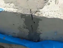 APH Harus Turun, Rigid Beton Kemiling Belum Sebulan Sudah Retak